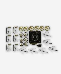 222-266 Alcor EGT/CHT Kit (2 1/4" CHT/EGT, Bayonet/Clamp Probes, 144" Leads, 6 Cylinder Switch) | 222266