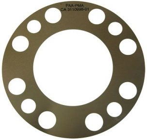 CA3110998-01 Prop Shaft Shim, Pratt and Whitney, FAA-PMA, PMA Products CA311099801