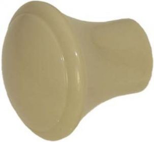 MC471-052 Piper Control Knob, Round, Ivory, Polished, FAA-PMA Replacement MC471052