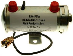 CA476284E-1 Beechcraft 24V Fuel Pump, FAA-PMA, PMA Products CA476284E1