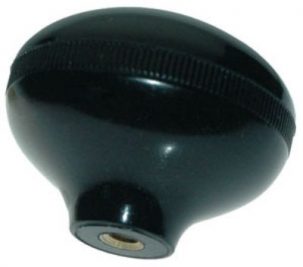 EC125-1 Control Knob, Hemisphere, Black, McFarlane Replacement