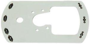 MC0541220-2 Right Wheel Pant Mounting Plate, Main Wheel Fairing, Cessna 172, FAA-PMA, McFarlane MC05412202