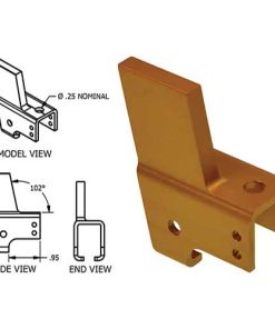 MC0700645-1 Seat Roller Housing for Cessna Aircraft | McFarlane Aviation MC07006451