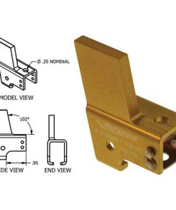 MC0700645-1B Cessna Seat Roller Housing Assembly for Cessna Aircraft | McFarlane Aviation MC07006451B