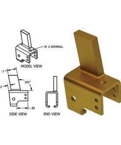 MC1200603-41 Seat Roller Housing for Cessna Aircraft | McFarlane Aviation MC120060341