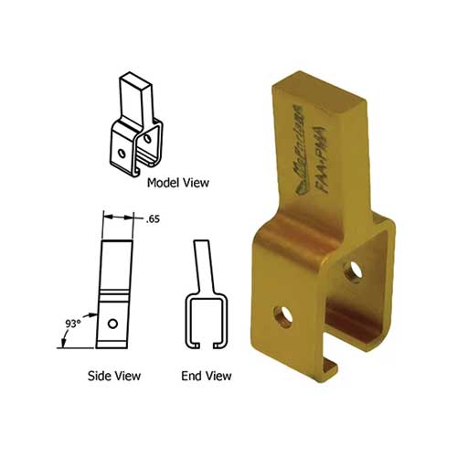 MC1414104-42 Seat Roller Housing for Cessna Aircraft | McFarlane Aviation MC141410442
