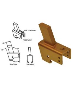 MC1414104-61 Seat Roller Housing for Cessna Aircraft | McFarlane Aviation MC141410461