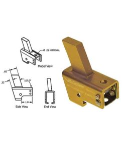 MC1414104-61B Seat Roller Housing Assembly for Cessna Aircraft | McFarlane Aviation MC141410461B