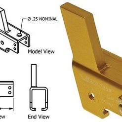 MC1414104-65B Cessna Seat Roller Housing Assembly, FAA-PMA, McFarlane MC141410465B