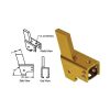 MC1414104-65B Seat Roller Housing Assembly for Cessna Aircraft | McFarlane Aviation MC141410465B