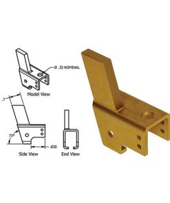 MC1414104-72 Seat Roller Housing for Cessna Aircraft | McFarlane Aviation MC141410472