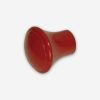 MC471-053 Round Red Polished Control Knob for Piper Aircraft | McFarlane Aviation MC471053