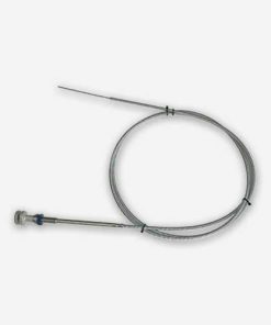 MC6150-071CC096 Universal Push-to-Unlock Control for Aircraft (Clear, 8 ft) | McFarlane Aviation MC6150071CC096