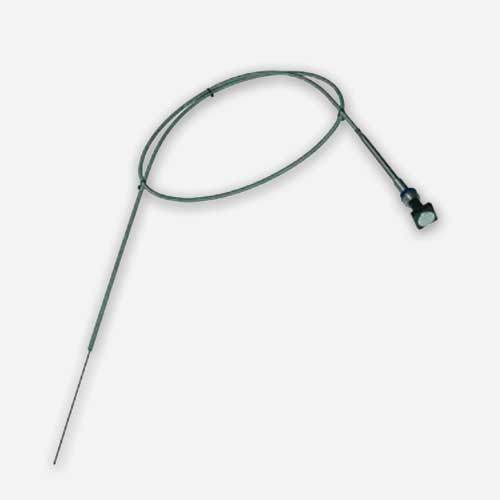 MC6160-071CB144 Universal Push-to-Unlock Control for Aircraft (Clear/Black, 12 ft) | McFarlane Aviation MC6160071CB144