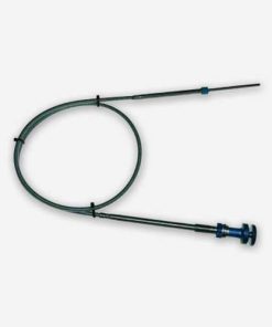 MC6250-LL048 Universal Push-to-Unlock Control for Aircraft (Blue, 4 ft) | McFarlane Aviation MC6250LL048