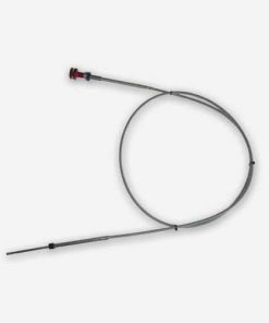MC6250-RR060 Universal Push-to-Unlock Control for Aircraft (Red, 5 ft) | McFarlane Aviation MC6250RR060