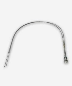 MC6350-HH048 Dual Universal Push-to-Unlock Control for Aircraft (Chrome, 4 ft) | McFarlane Aviation MC6350HH048