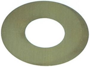 MCS1450-6B14-005 Nose Gear Torque Link Shim, .011 inch, Brass, Cessna 210, FAA-PMA Replacement, McFarlane MCS14506B14005