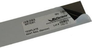 SRTEM1 Cessna Seat Rail Template (Narrow), McFarlane