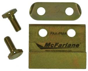 TLSL-KT-2 Cessna Torque Link Stop Lugs and Safety Plate Kit, FAA-PMA, McFarlane TLSLKT2