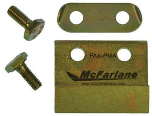 TLSL-KT-3 Cessna 182 Torque Link Stop Lugs and Safety Plate Kit, FAA-PMA, McFarlane TLSLKT3