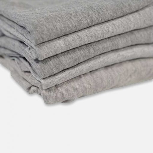 1533-5 DAM Cotton Aircraft Windshield Towel (5 Pack), Knit, Grey, McFarlane