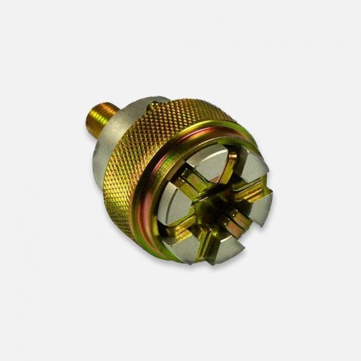 33116 Quick Disconnect Adapter, 12-Jaw, Threaded Stud, 3/4" x 3/8-24UNF