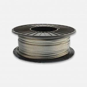 5/32 7X19A 500 Aircraft Cable (Certified Galvanized 500 FT.)
