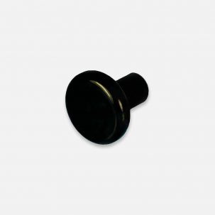 6277B Knob, Round, Black, Rotax Choke Control, Replacement