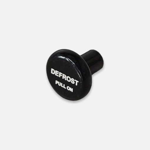 6277BD Defrost Control Knob, Round, Black, McFarlane Replacement