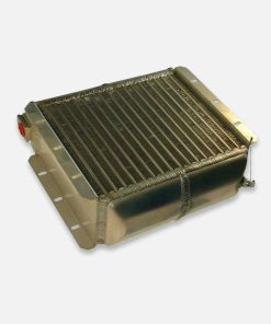 8001713 Oil Cooler, 16 Row Dual Pass 7" Long Core High Efficiency, Stewart Warner (Meggitt) FAA-PMA Direct Replacement, Cessna 206, AERO-Classics HE Series