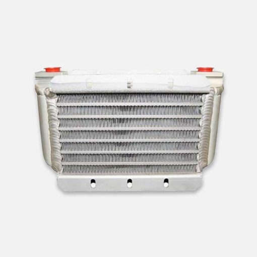 8001733 Oil Cooler, 6 Row Bar/Plate 6" Long Core High Efficiency, Stewart Warner (Meggitt) FAA-PMA Direct Replacement, Cessna 172, 177RG, AERO-Classics HE Series