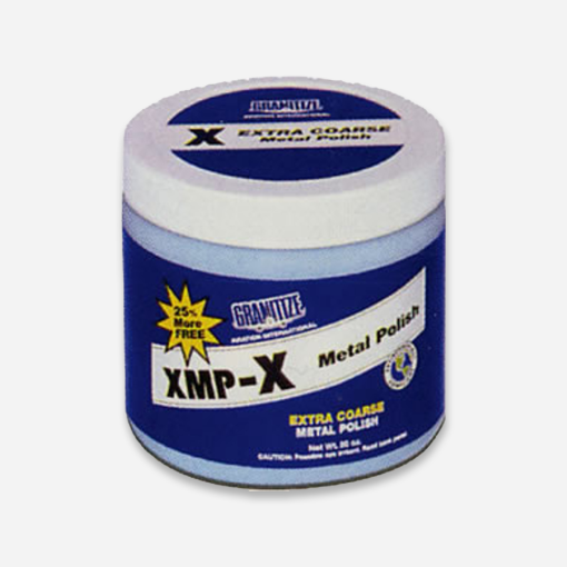 XMP-X Granitize Aviation Metal Polish, Extra Coarse