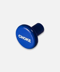 6277LC Choke Control Knob Round Blue Replacement