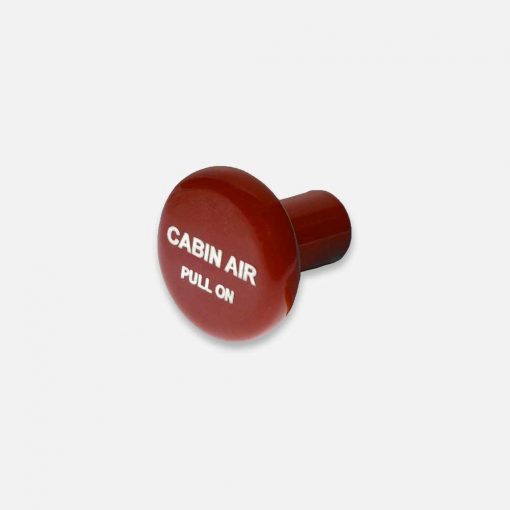 6277RA Cabin Air Control Knob Round Red McFarlane Replacement