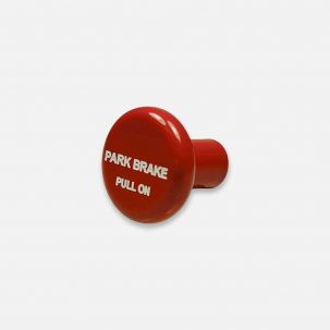 6277RP Park Brake Knob Round Red McFarlane Replacement