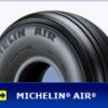 027-697-0 Aircraft Tire H27x8.5-14 16PR TL Michelin Air, Bombardier Challenger 604, 605 Main Landing Gear