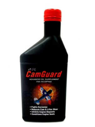 CAMGUARD-16OZ ASL CamGuard, Advanced Oil Supplement, FAA Accepted, Fights Rust and Corrosion, Reduces Cam and Lifter Wear, Inhibits Engine Deposits, Conditions Engines Seals (16 OZ Bottle)