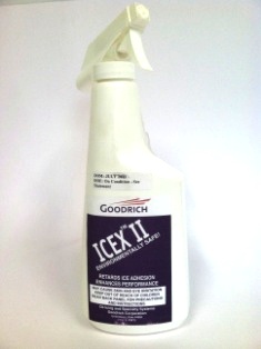 ICEXIISPRAY Goodrich Icex II Spray (1 Pint Spray Bottle) For Use on Pneumatic De-icers and Propeller Deicers