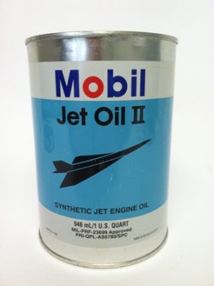 MOBILJET-II-CASE24 Mobil Jet II Turbine Oil, MIL-PRF-23699, (Case of 24 Quarts)