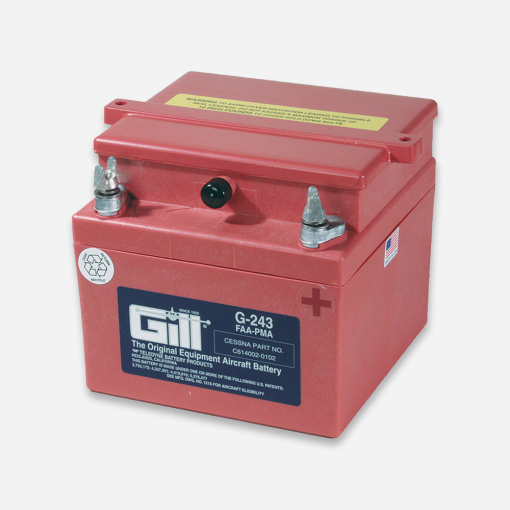 G-243 GILL G-243 BATTERY WITH ACID