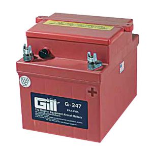 GILL G-247 BATTERY WITH ACID, 24 Volt