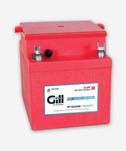G-247 Teledyne Gill Dry Charged Aircraft Battery 24 Volt