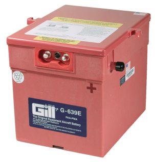 GILL G-639E BATTERY WITH ACID, 24 Volt