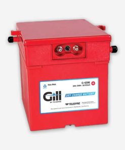 G-639E Teledyne Gill Dry Charged Aircraft Battery 24 Volt