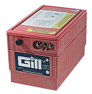 GILL G-641 BATTERY WITH ACID, 24 Volt