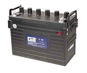 GILL G-88 BATTERY WITH ACID, 12 Volt