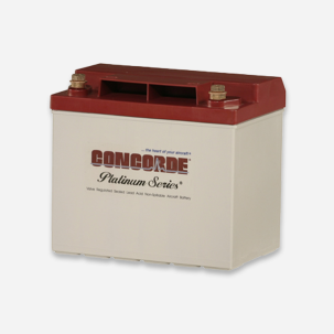 RG-25XC Concorde 12V SEALED Aircraft Battery