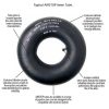 092-308-0 Michelin Airstop Aircraft Tire Inner Tube | 5.00-5, TR-67A / Bent 90 degrees | Type III Valve  0923080