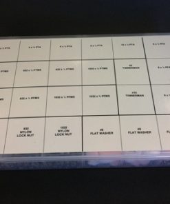 SS-2400 Stainless Steel Hardware Kit 2400 Piece Assorted, Stainless Hardware Kit